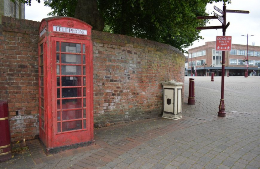 Maggie Urges Bt Openreach To Return Telephone Box To Ilkeston Market Place Maggie Throup Mp 0229